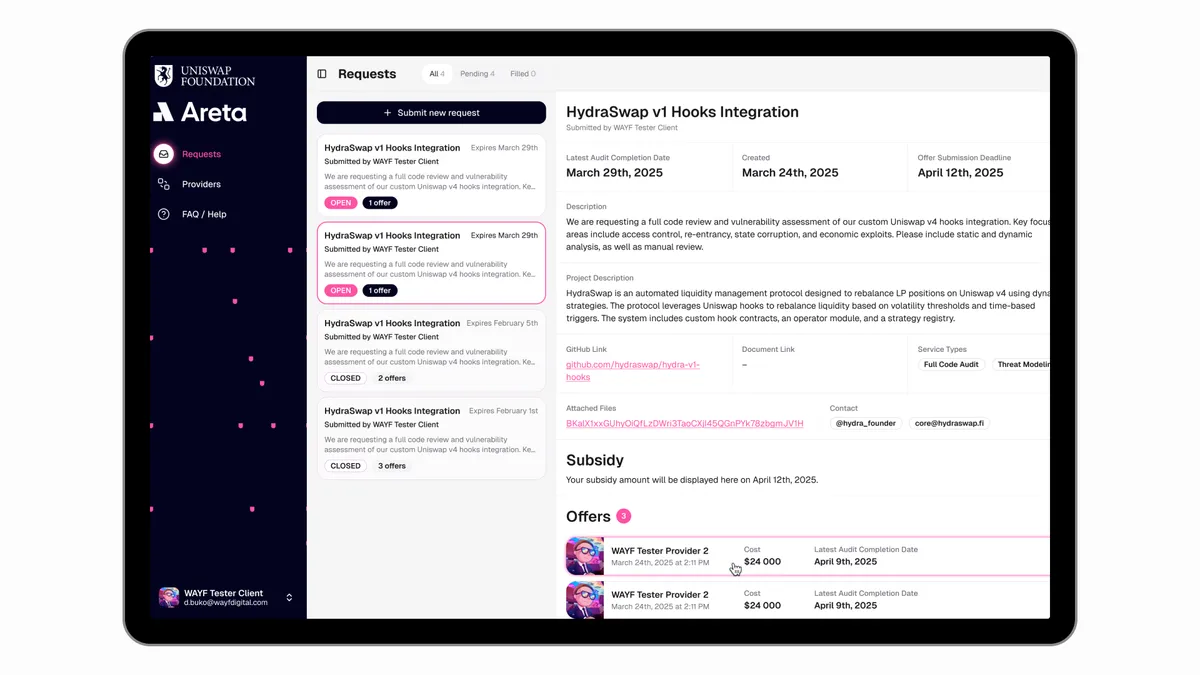 Areta — crypto-native investment bank for the web3 economy