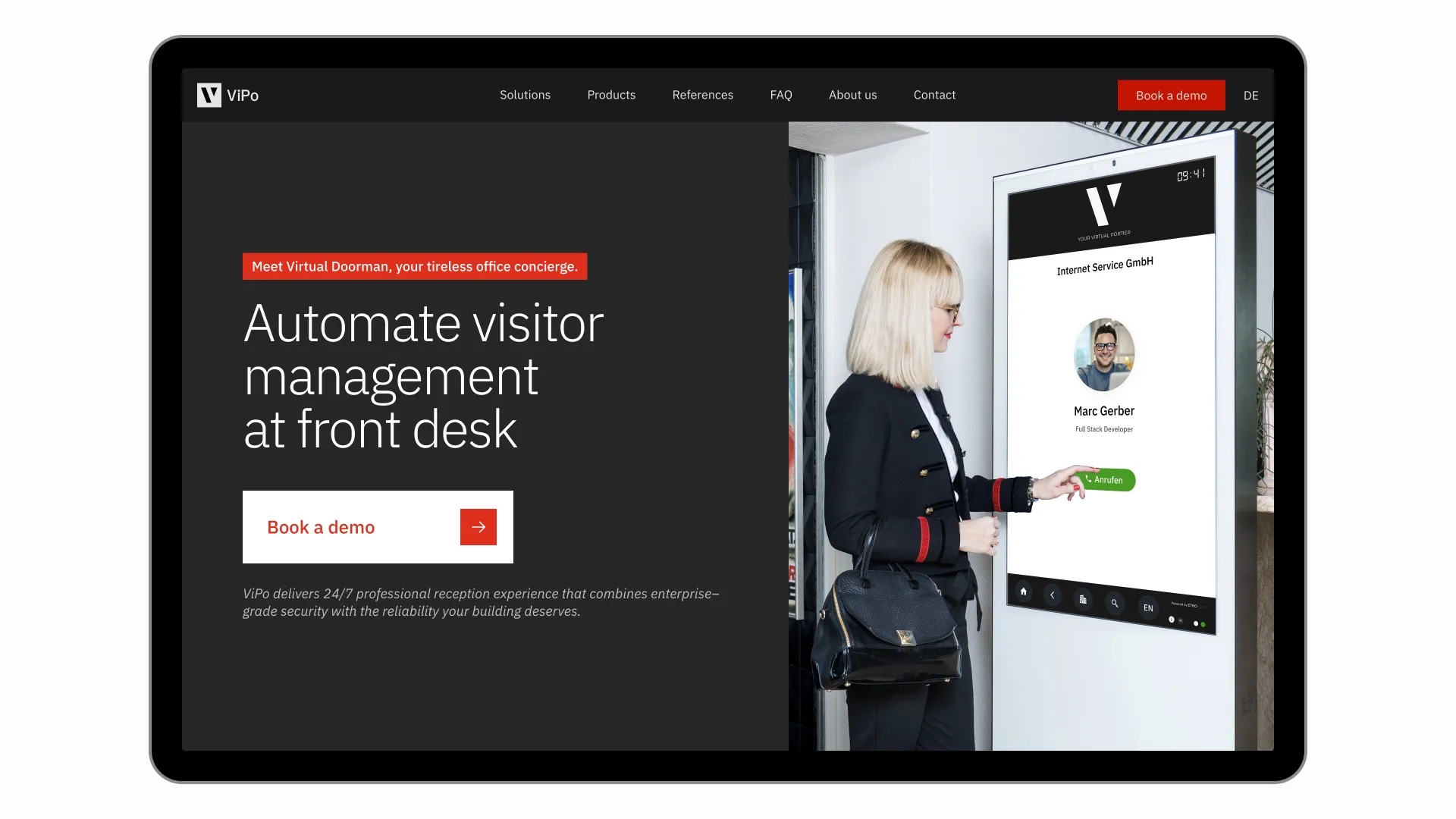 ViPo — Automate visitor management at front desk
