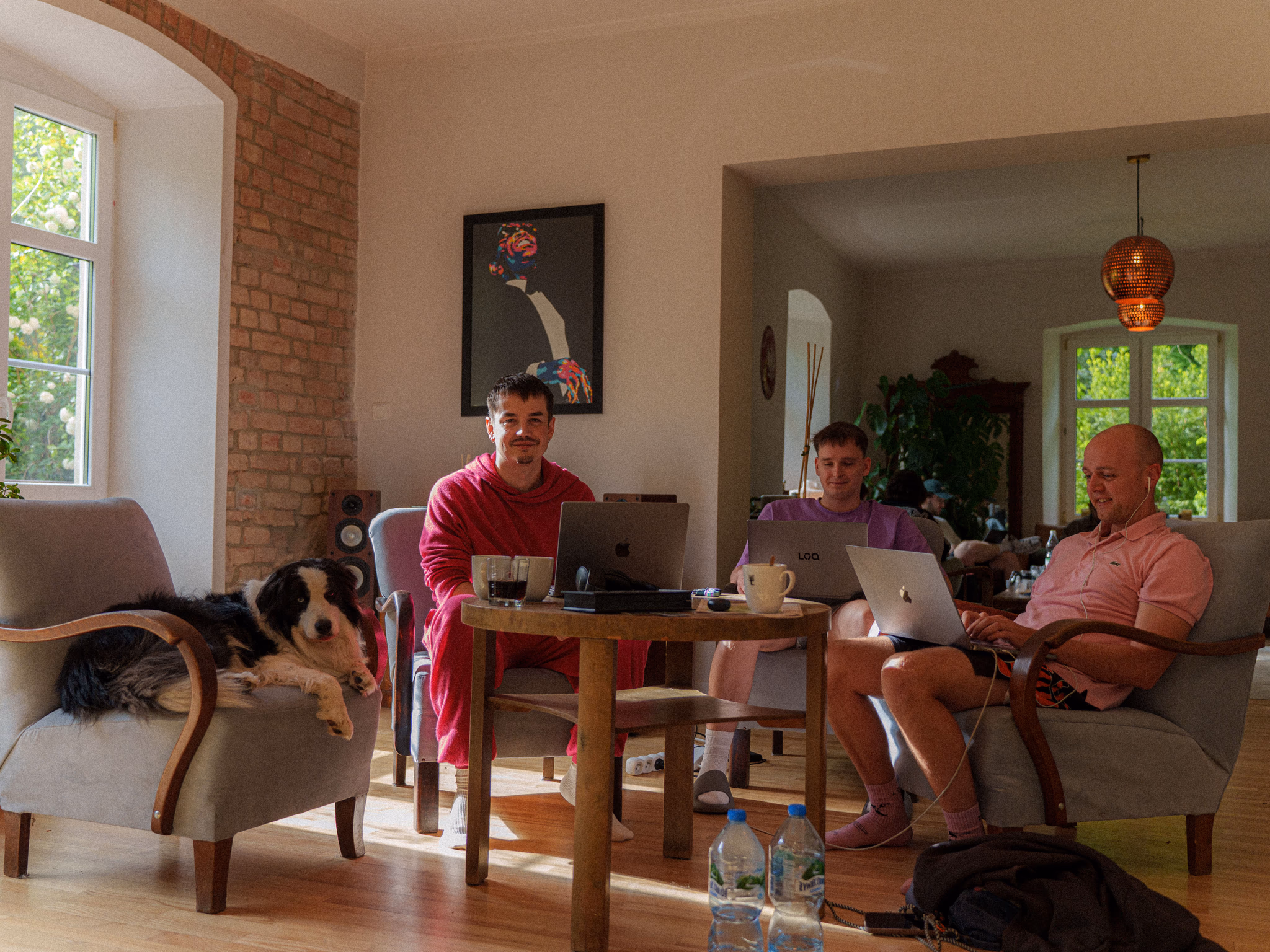The WAYF team at work