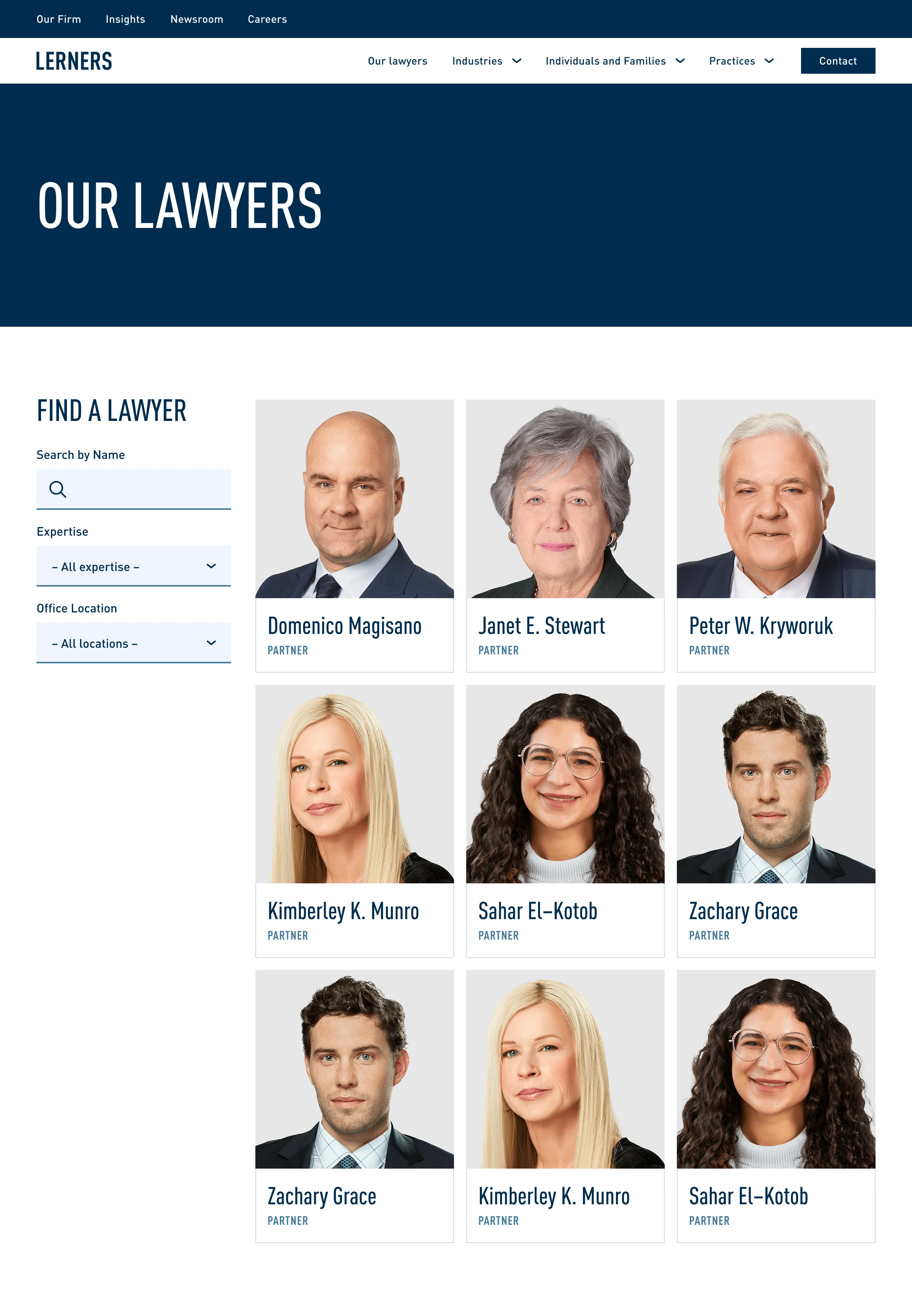Lerners website